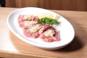 raw beef
