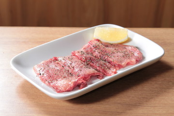 raw beef
