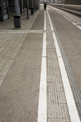 Standing at the station