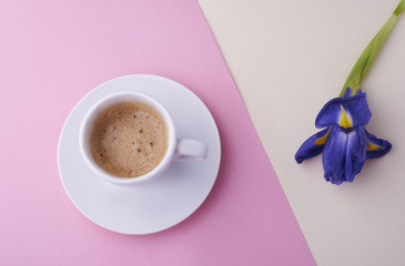 espresso and iris 