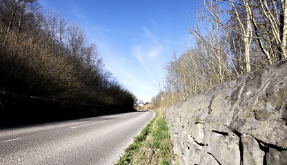Fototapeta premium Peak District road