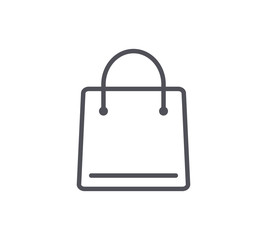 Shopping Bag Line Icon