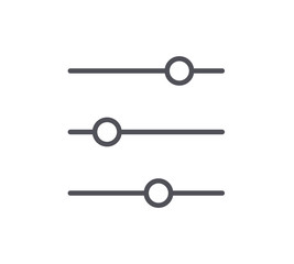 Filter Line Icon