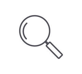 Magnifier Line Icon