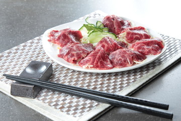 raw beef
