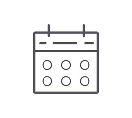 Calendar Line Icon