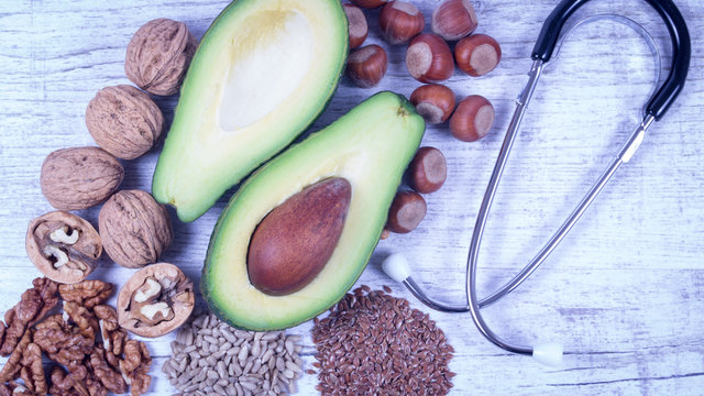 Sources of omega 3 fatty acids contained in the food.