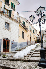 Pacentro historical downtown