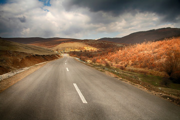 Road in the mountains 3