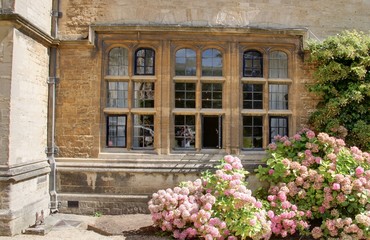 Fototapeta na wymiar Les collèges et universités de la ville d'Oxford