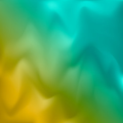 Obraz premium Mesh-blur-blue-green-yellow