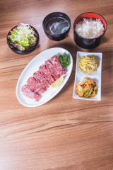 raw beef