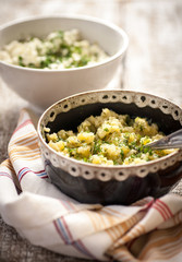 salad potato and dill