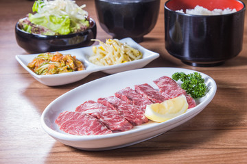 raw beef