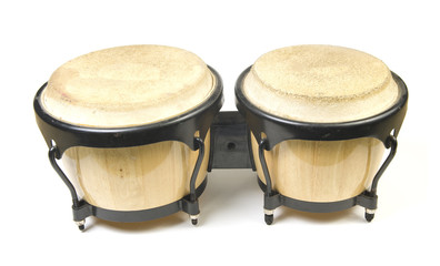 bongos on a white background
