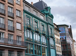 Fototapeta premium in Straßburgs historischer Altstadt