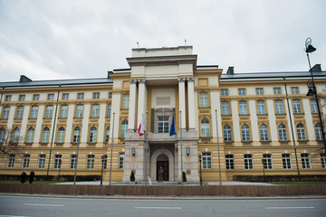 Kancelaria Prezesa Rady Ministrów w Warszawie - obrazy, fototapety, plakaty