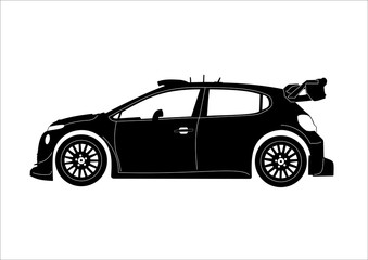 Citroen Total Abu Dhabi WRT 2017 Silhouette