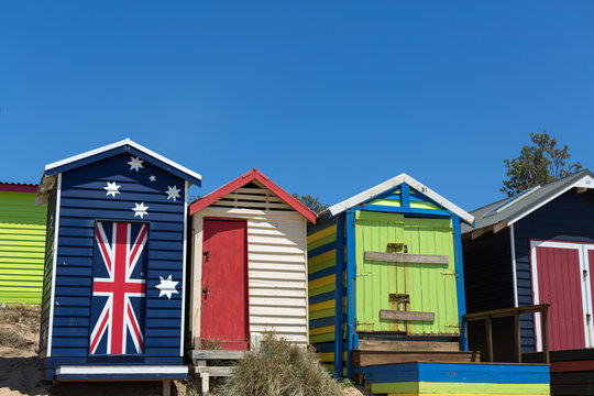 Beach Houses, Frankston, Victoria, Australia
