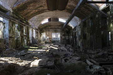 Urbex, abandoned factory.