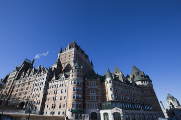Chateau Frontenac in Quebec, Canada 