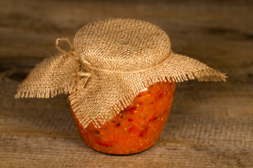 Jar of zacusca