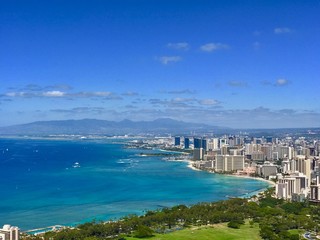 View from Diamond Head Monument