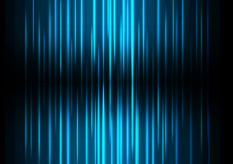 blue wave abstract background, digital technology data backdrop, music wave, sound wave, vector illustration