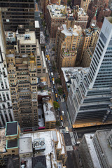 New York City Manhattan aerial view