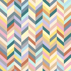 Chevron background. Colorful stripped seamless patern. Geometric fashion graphic design. Vector illustration. Modern stylish abstract texture.Template for print, textile, wrapping and decoration