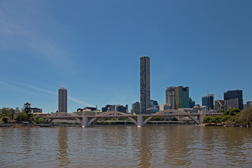 Fototapeta na wymiar Brisbane, William Jolly Bridge