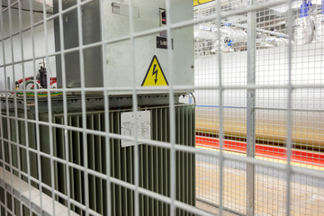 High-voltage cabin