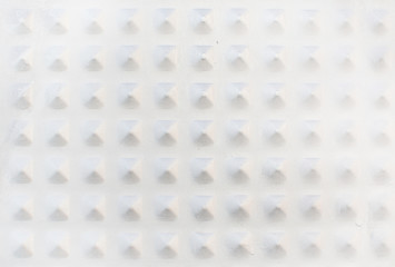 Metal pyramid knobs texture