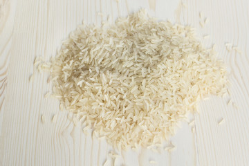 Vitaminized Rice on a Pile