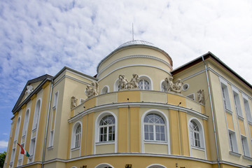 Example of classical architecture in Pecs, Hungary