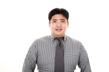 笑顔のビジネスマン