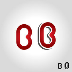 letter b logo, icon and symbol vector illustration