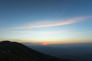 Obraz premium view of natural resource in tropical rain forest, Khao Yai National Park, Thailand