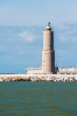 Lighthouse in Livorno, Italy