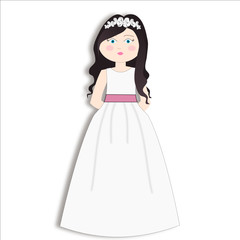 Postal para primera comuni&oacute;n 