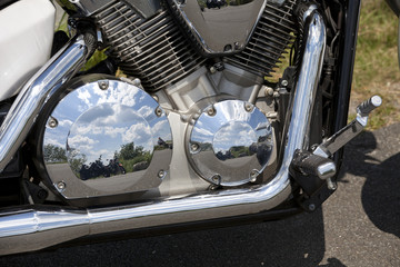 Part of motorcycle