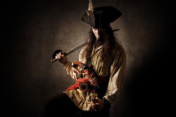 Obraz premium Pirat