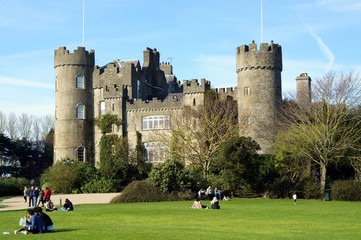 Malahide Castle.Ireland.National heritage.