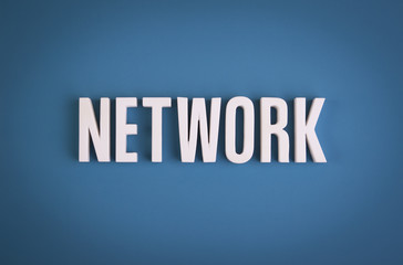 Network Sign lettering