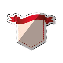 Decorative banner emblem icon vector illustration graphic design