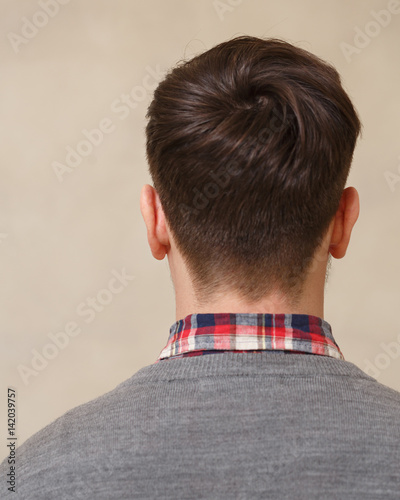 "Men's fashion haircut. Beauty saloon. Male beauty. The ...