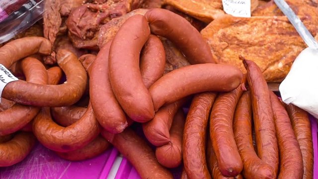 Meat showcase