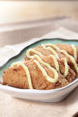 deep fried chicken
