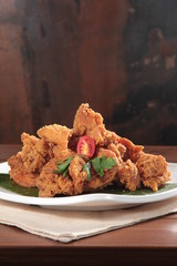 deep fried chicken