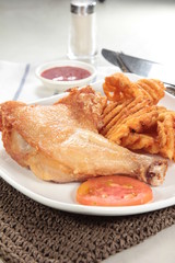 deep fried chicken
